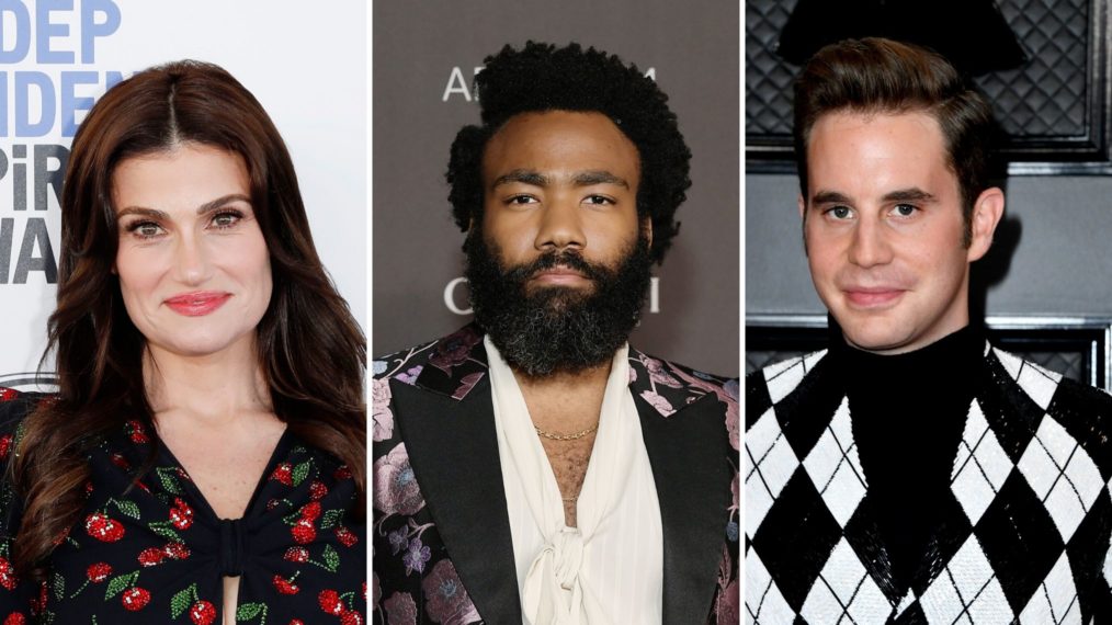 Idina Menzel Donald Glover Ben Platt