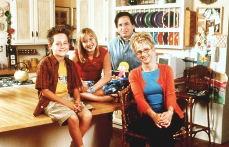 Lizzie McGuire cast - Jake Thomas, Hilary Duff, 'Lizzie McGuire', Robert Carradine, Hallie Todd