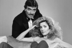 The Young And The Restless - Eric Braeden (as Victor Newman) and Melody Thomas Scott (as Nikki Reed)