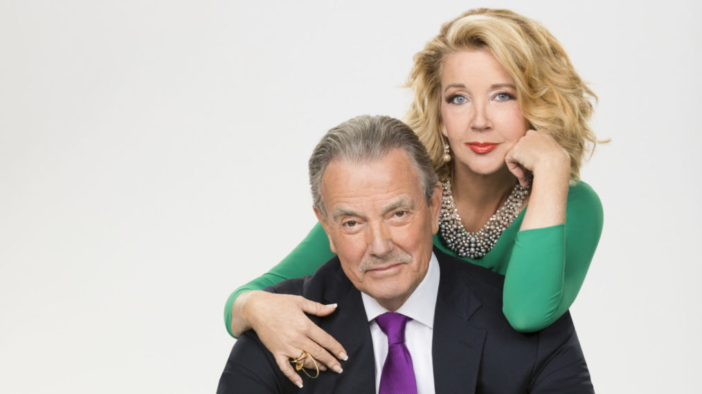 Melody Thomas Scott Eric Braeden Young and the Restless