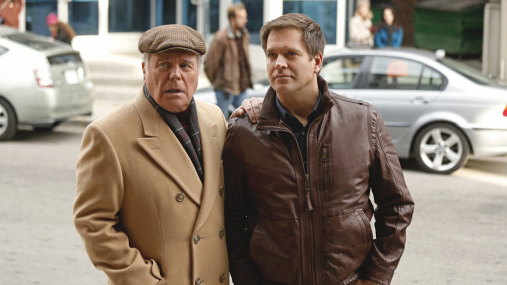 NCIS - Milestone Episode 250 Dressed to Kill - Robert Wagner and Michael Weatherly