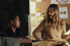 Wilmer Valderrama as NCIS Special Agent Nicholas 'Nick' Torres, Emily Wickersham as NCIS Special Agent Eleanor 'Ellie' Bishop in NCIS - 'Ephemera'