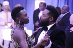 Shaunette Renée Wilson and Malcolm-Jamal Warner in the 'Reverse Cinderella' episode of The Resident