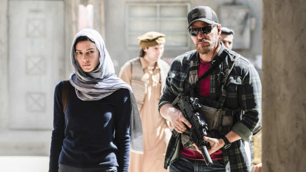 SEAL Team, Season 4 - Jessica Paré as Mandy Ellis and David Boreanaz as Jason Hayes