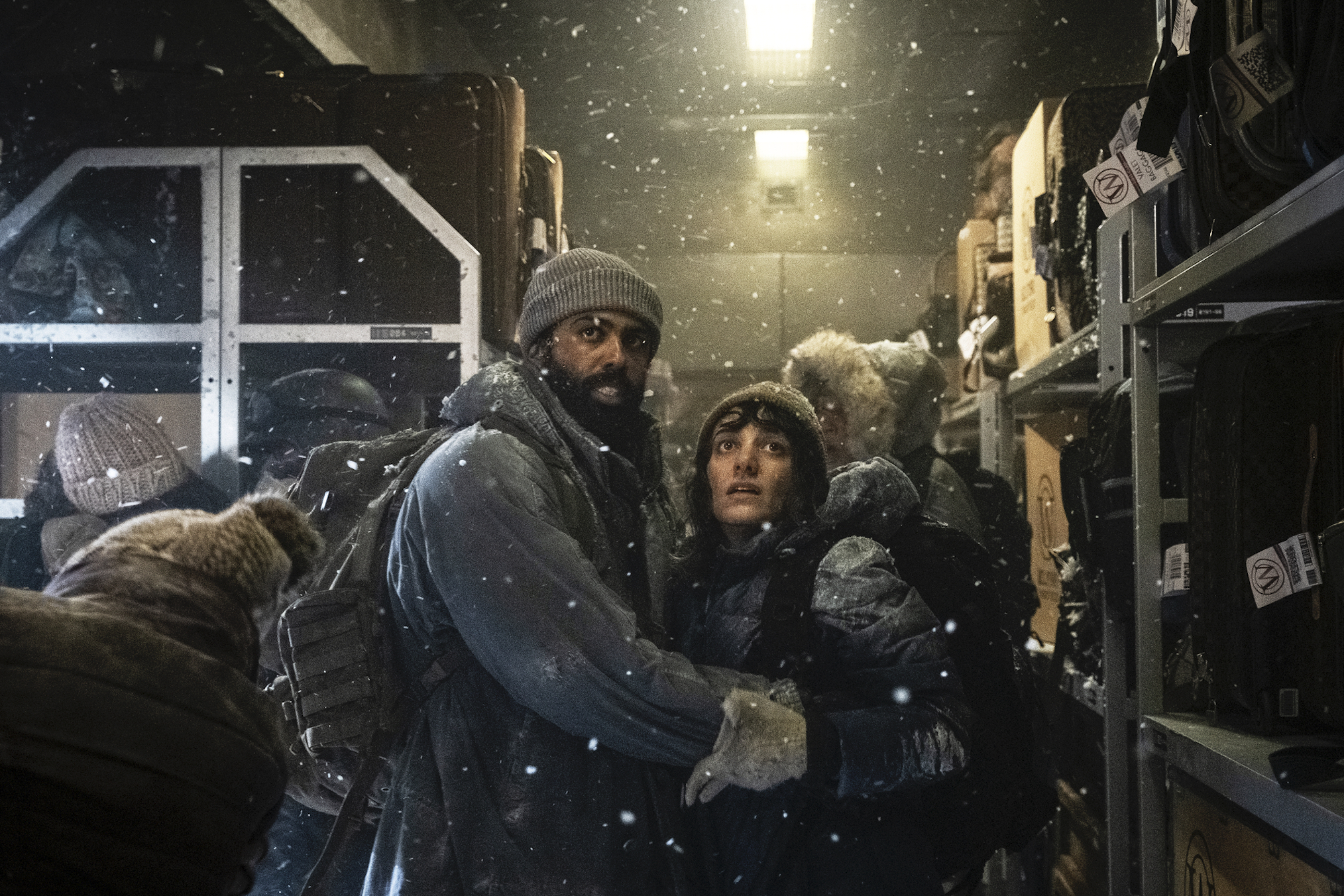 Daveed Diggs Sheila Vand Snowpiercer Season 1