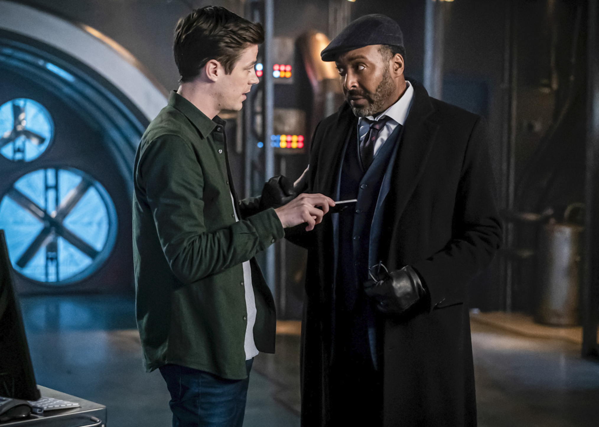 Grant Gustin Jesse L Martin The Flash Season 6 Barry Joe