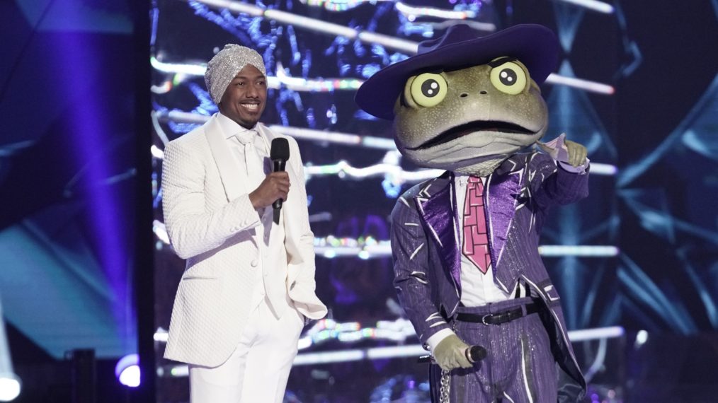 The Masked singer Nick Cannon Frog