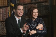 Ben Platt as Payton Hobart and Zoey Deutch as Infinity Jackson in The Politician