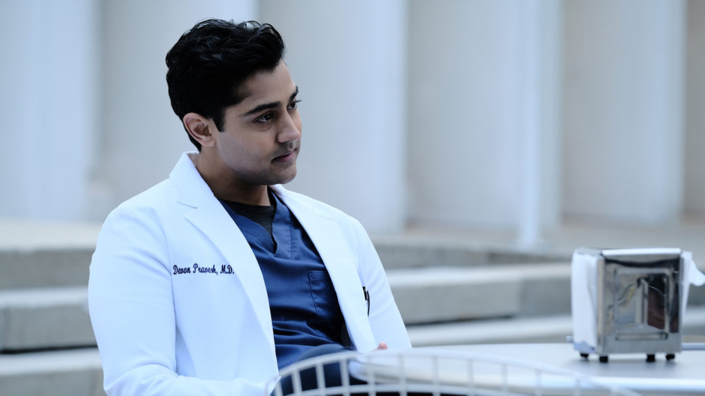 Manish Dayal in the 'Best Laid Plans' episode of The Resident - Season 4