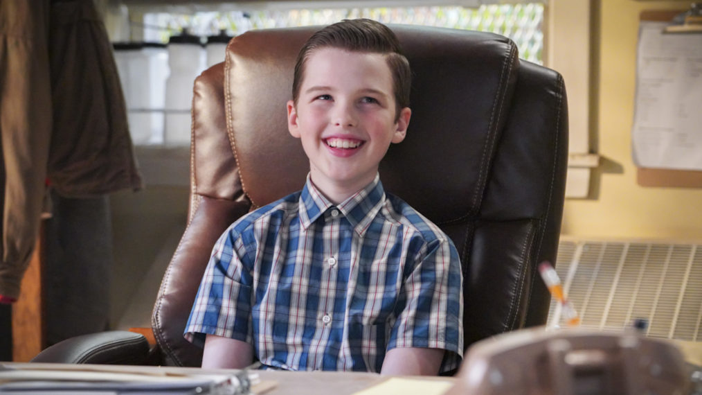 Iain Armitage in 'Young Sheldon'