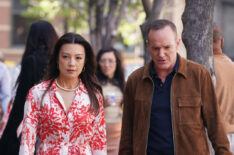 Agents of SHIELD - Ming-Na Wen and Clark Gregg