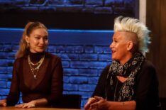 Bobby Flay, Gigi Hadid and Anne Burrell on Beat Bobby Flay