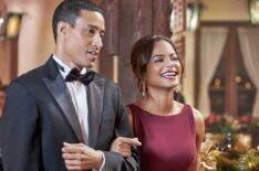 Mark Taylor and Christina Milian in Memories of Christmas
