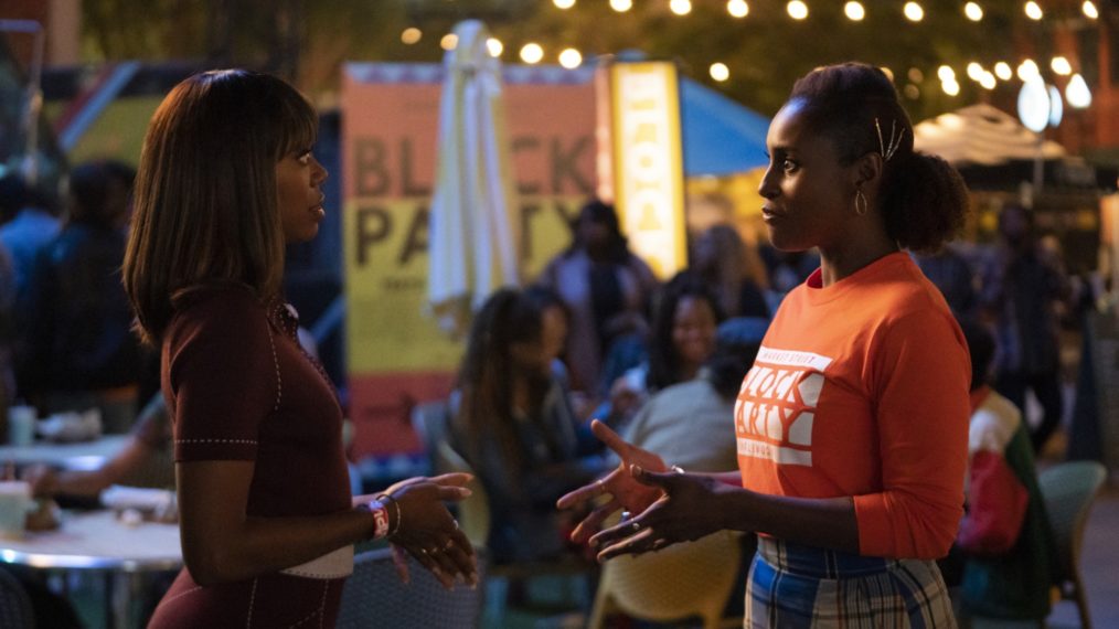Issa Molly Fight Block Party Insecure Season 4