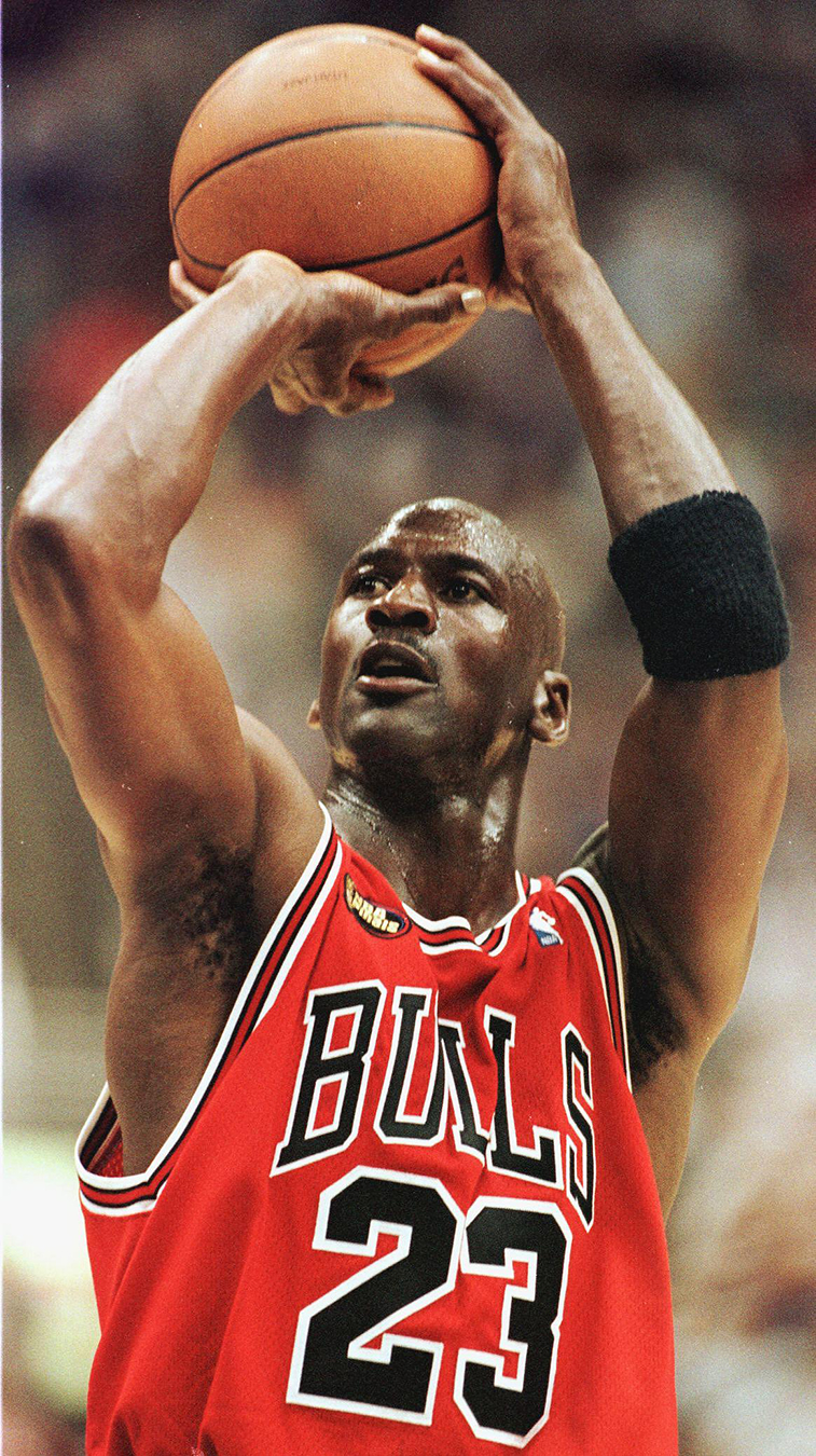 Michael Jordan of the Chicago Bulls - Last Dance