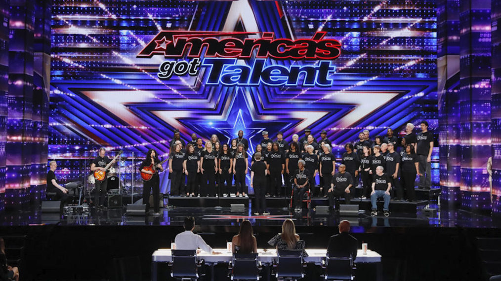 America's Got Talent Season 15 Golden Buzzer Voices of Our City Choir Terry Crews