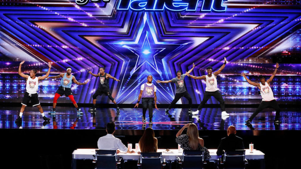 America's Got Talent Season 15 Golden Buzzer WAFFLE Crew Simon Cowell