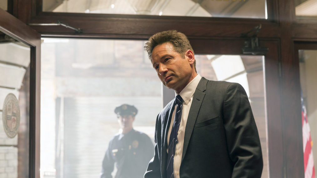 David Duchovny as Sam Hodiak in Aquarius