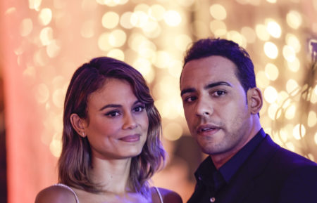 Nathalie Kelley and Victor Rasuk in The Baker and the Beauty - Season 1 Finale