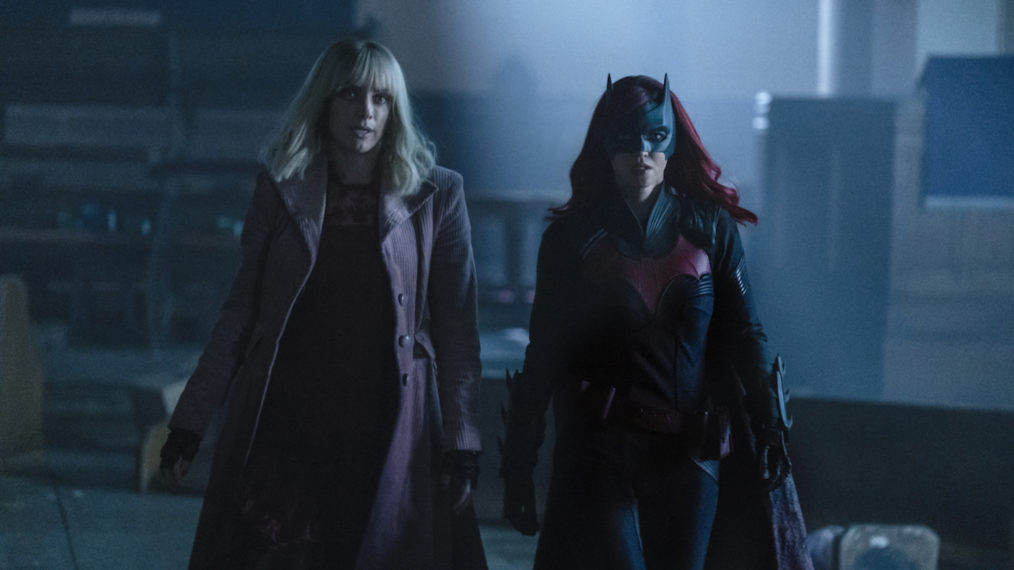 Rachel Skarsten as Alice and Ruby Rose as Kate Kane/Batwoman