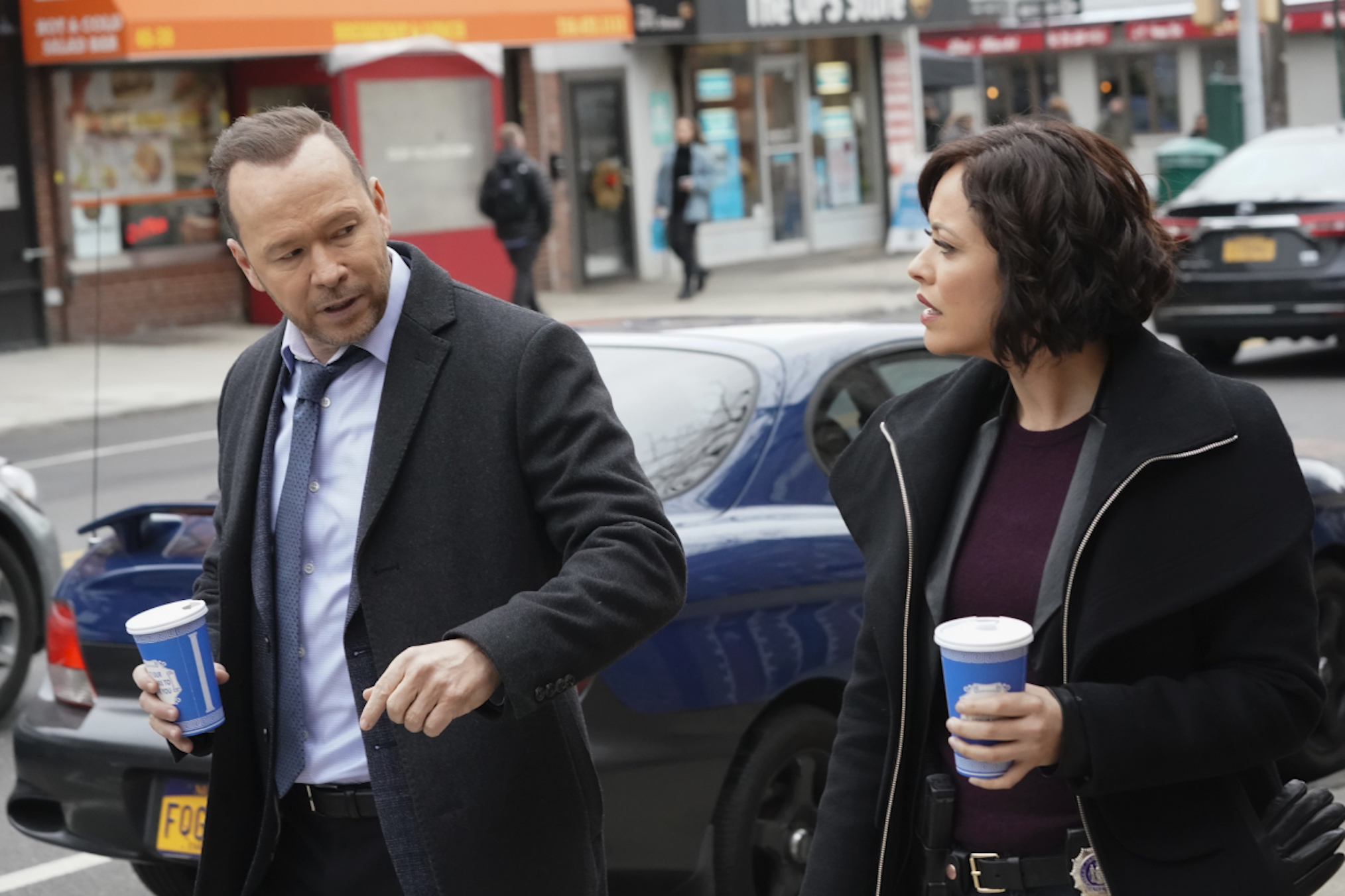 Donnie Wahlberg Marisa Ramirez Blue Bloods Season 10 Danny Baez