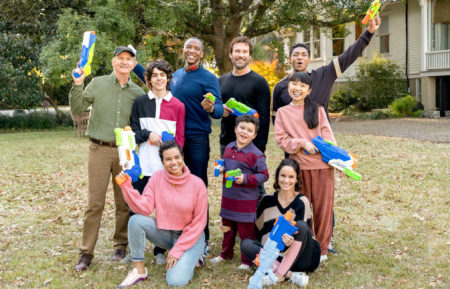 Council of Dads - Michael O'Neill as Larry Mills, Emjay Anthony as Theo Perry, Michele Weaver as Luly Perry, J. August Richards as Dr. Oliver Post, Clive Standen as Anthony Lavelle, Blue Chapman as JJ Perry, Sarah Wayne Callies as Robin Perry, Thalia Tran as Charlotte Perry, Steven Silver as Evan Norris