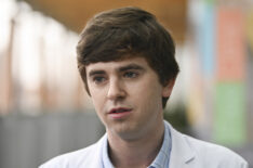 Freddie Highmore as Shaun Murphy in The Good Doctor