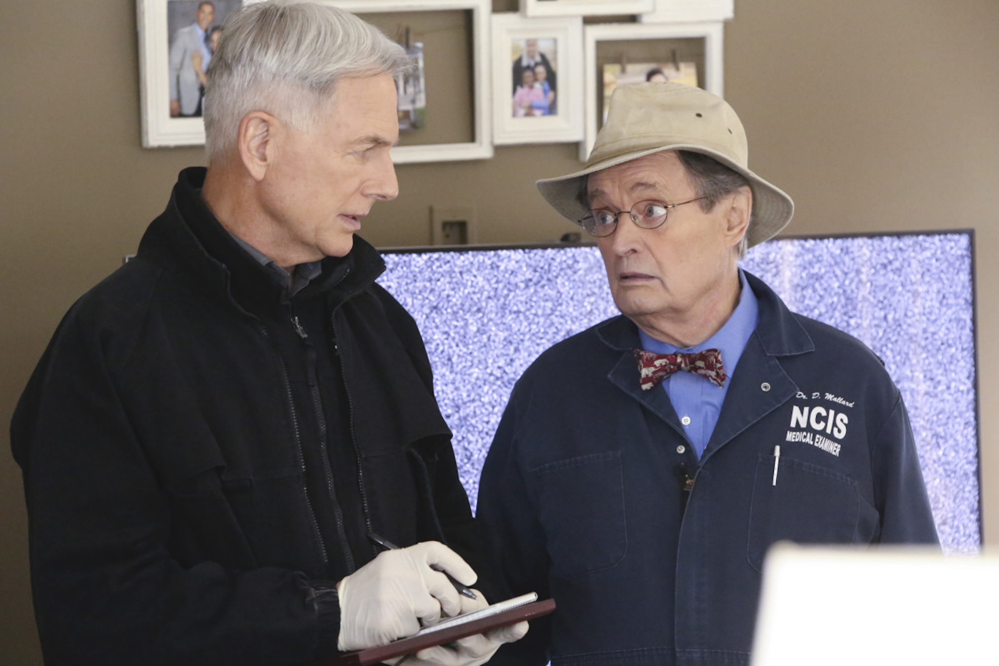 Mark Harmon David McCallum NCIS Gibbs Ducky