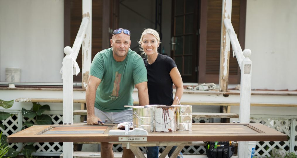 HGTV RENOVATION ISLAND BRYAN AND SARAH BAEUMLER RESTORE