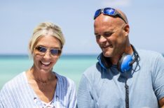 Renovation Island - Sarah and Bryan Baeumler look over plans