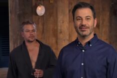 Matt Damon and Jimmy Kimmel