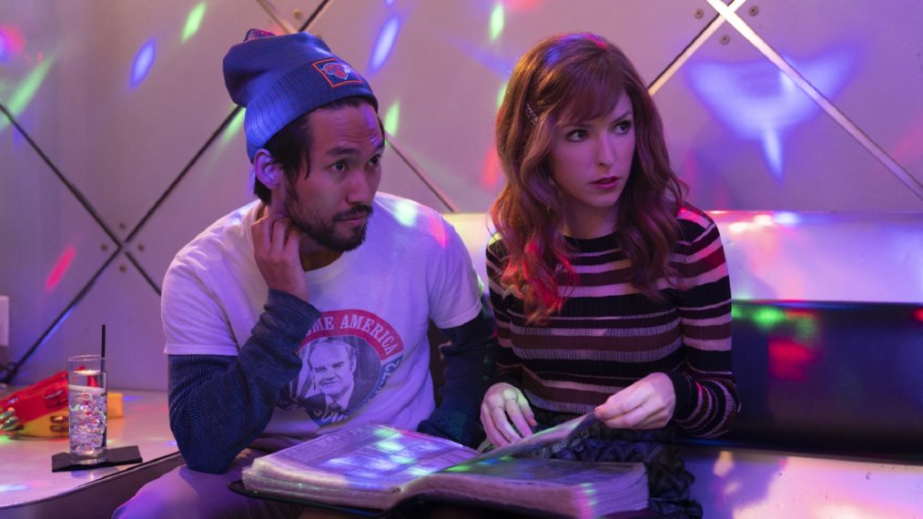 Jin Ha as Augie and Anna Kendrick as Darby in Love Life