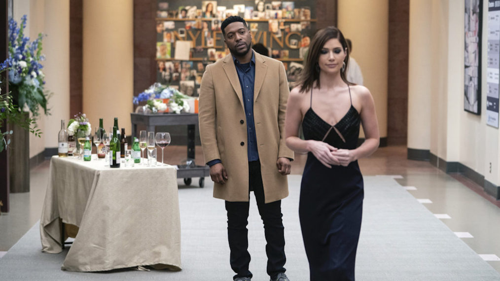 Jocko Sims as Dr. Floyd Reynolds and Janet Montgomery as Dr. Lauren Bloom - New Amsterdam Goodbye Season 2