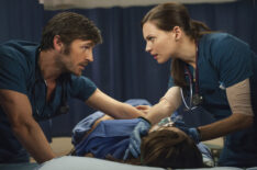 The Night Shift on NBC - Eoin Macken and Jill Flint