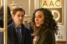 Tom Payne as Malcolm and Aurora Perrineau as Dani in Prodigal Son - Season 1