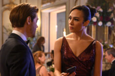 Tom Payne as Malcolm and Aurora Perrineau as Dani in Prodigal Son