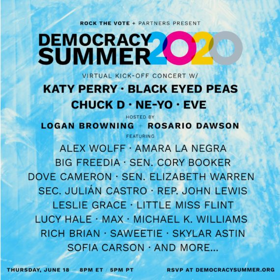 Rock the Vote Democracy Summer 2020