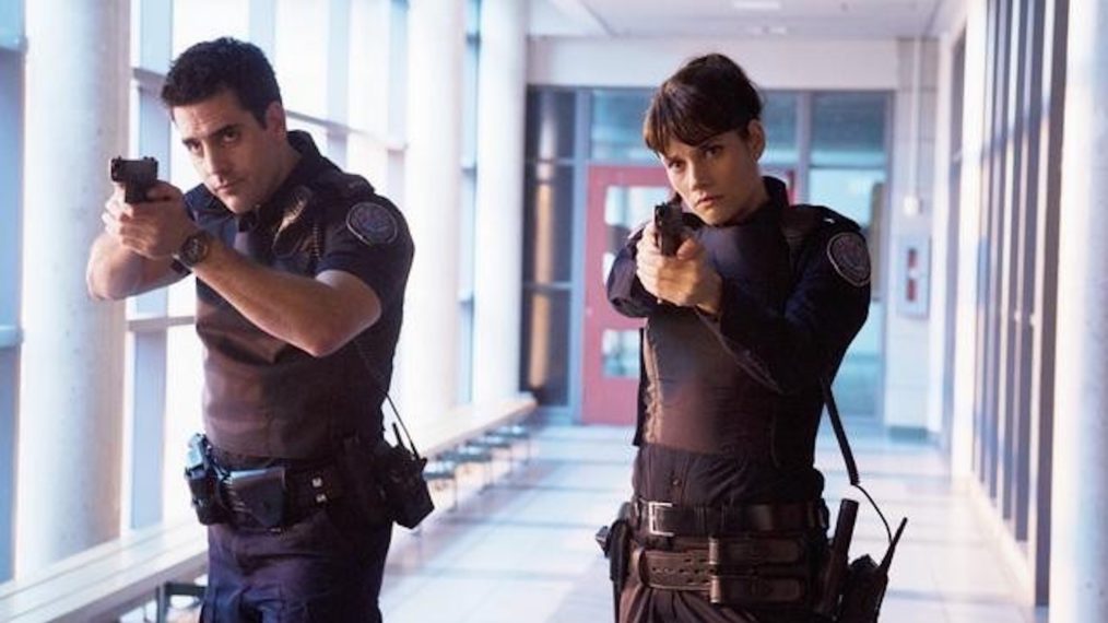 Ben Bass and Missy Peregrym in Rookie Blue - 'Class Dismissed'