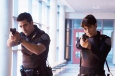 Ben Bass and Missy Peregrym in Rookie Blue - 'Class Dismissed'