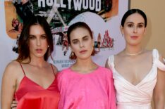 Scout, Tallulah, and Rumer Willis