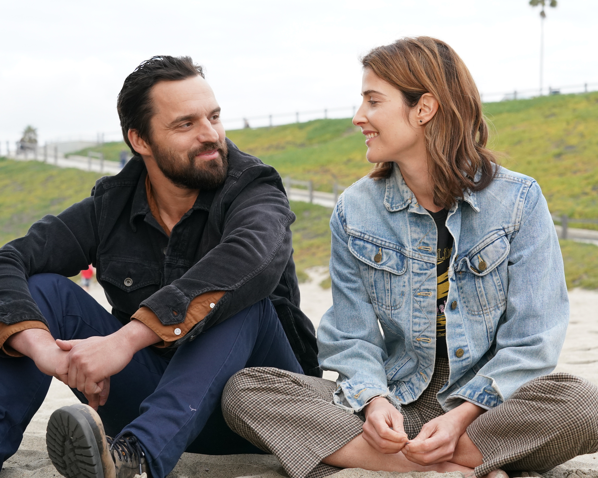 Jake Johnson Cobie Smulders Stumptown Grey Dex