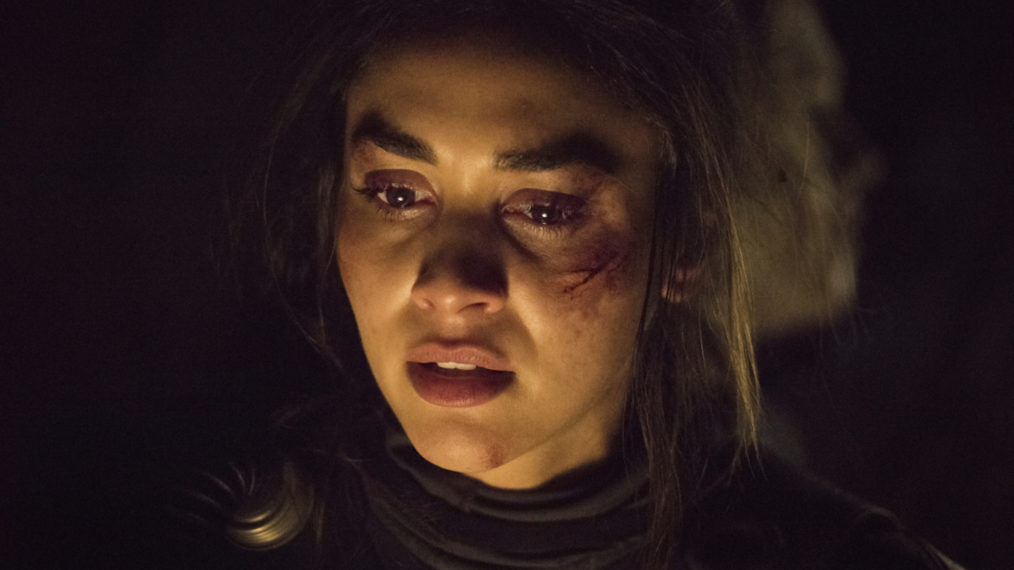 Lindsey Morgan as Raven in The 100 - 'Nakara' - Season 7, Episode 6