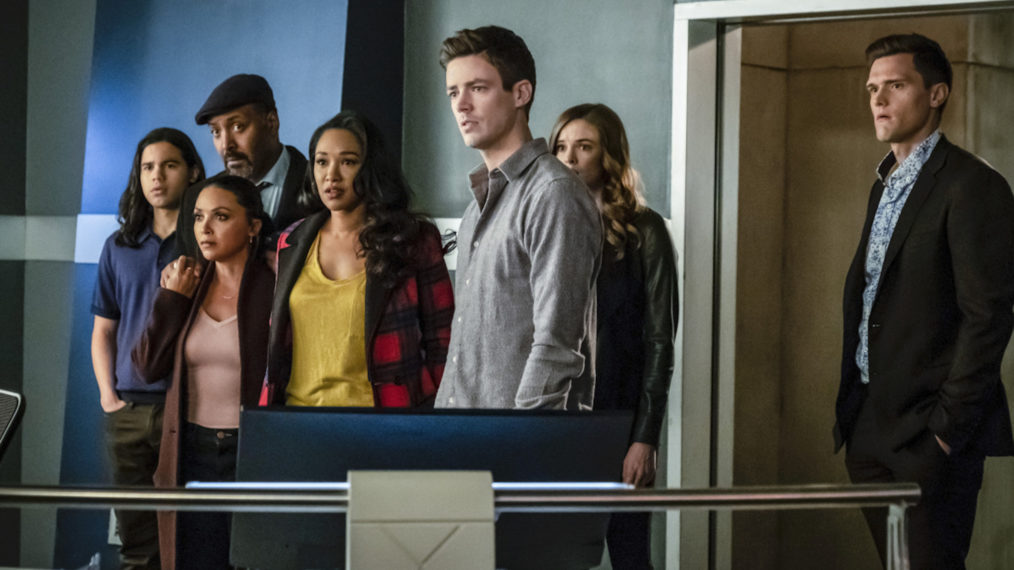 The Flash Grant Gustin Danielle Nicolet React Hartley Sawyer Firing