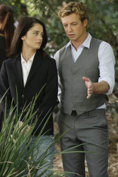 The Mentalist Robin Tunney Simon Baker