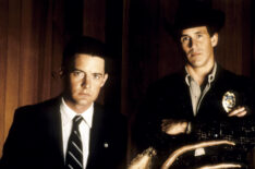 Twin Peaks - Kyle MacLachlan and Michael Ontkean
