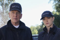 NCIS - Mark Harmon as NCIS Special Agent Leroy Jethro Gibbs, Emily Wickersham as NCIS Special Agent Eleanor 'Ellie' Bishop - 'In a Nutshell'