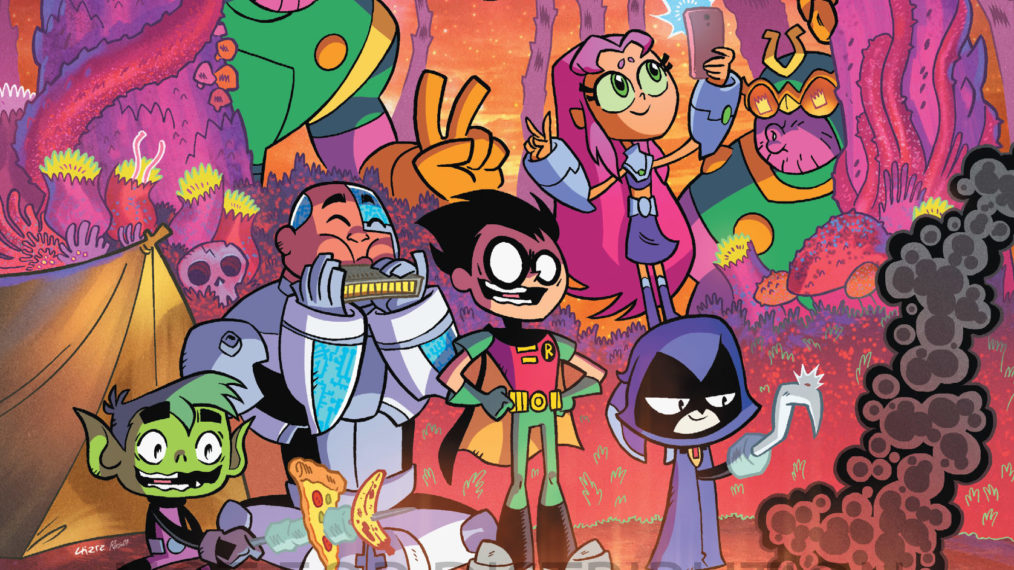 Teen Titans GO! to Camp Cover