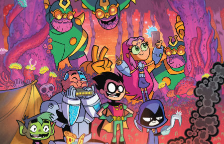 Teen Titans GO! to Camp Cover