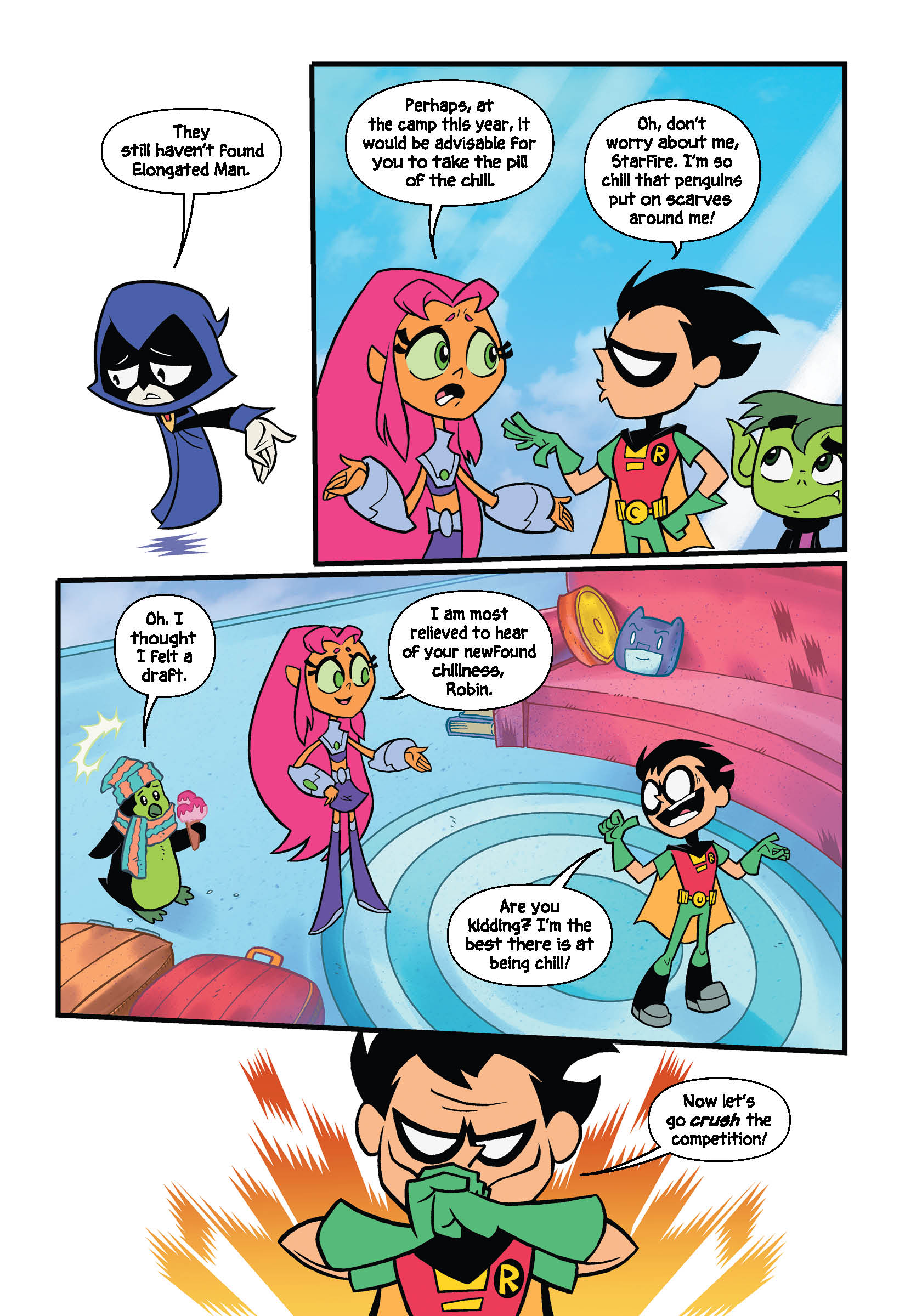 Teen Titans GO! to Camp Pages