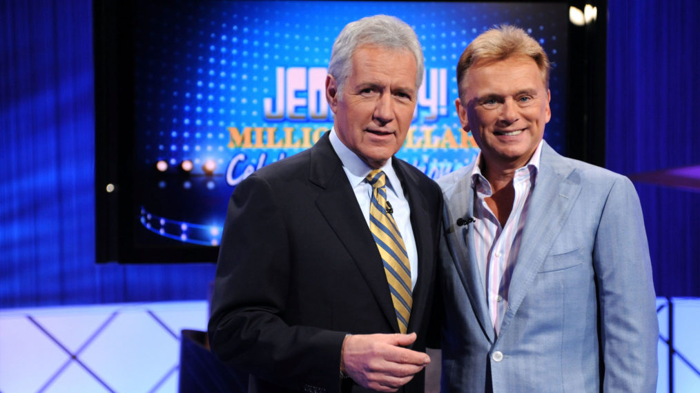 Alex Trebek and Pat Sajak